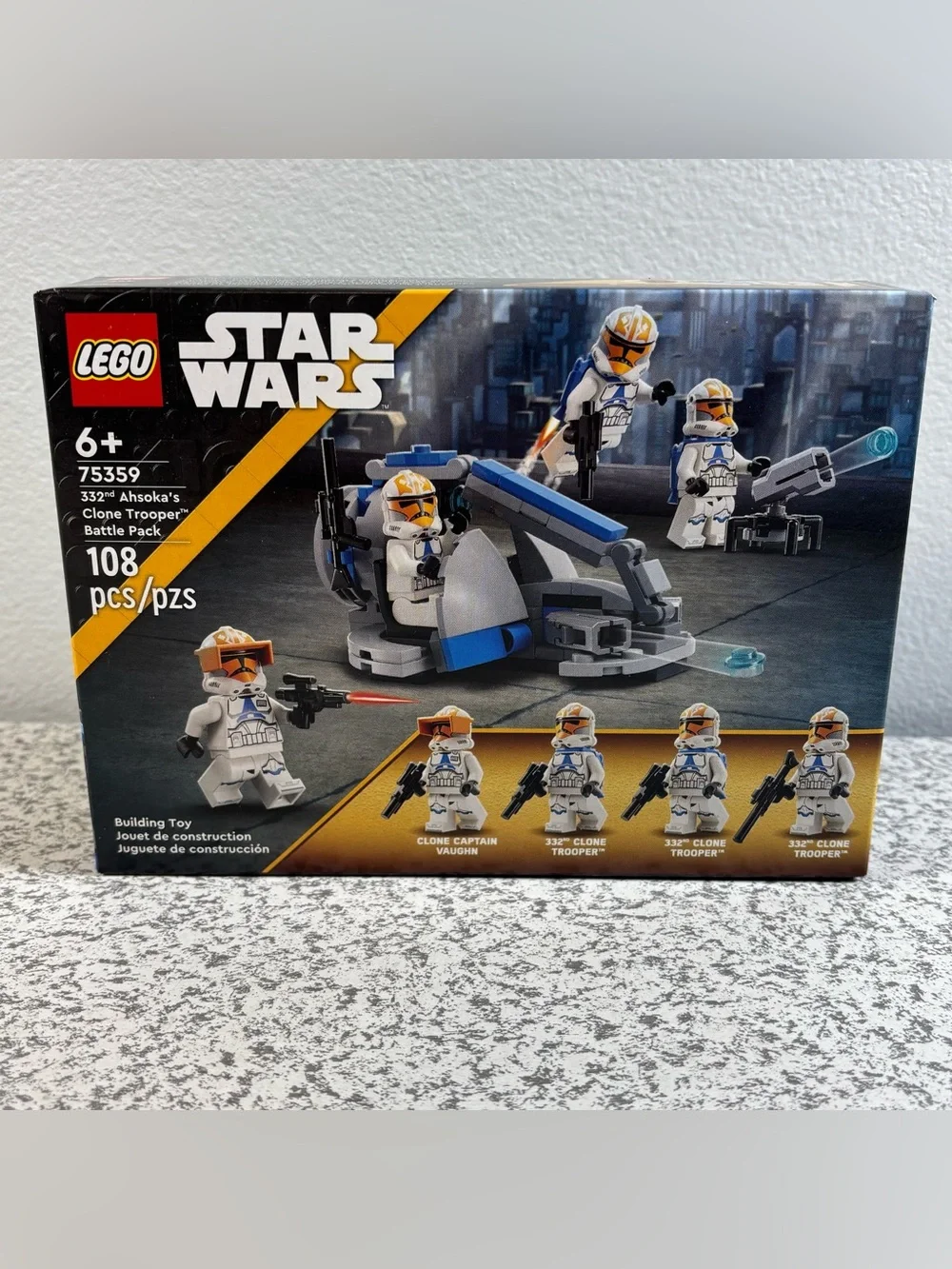 LEGO 75359 Star Wars 332nd Ahsoka's Clone Trooper Battle Pack Retired New
